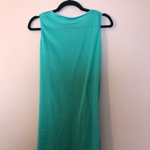 Mini Turquoise Dress - Picture 2 of 3